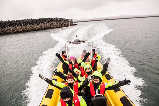 Downtown Reykjavik RIB Speedboat Tour: Whale and Puffin Watching Experience