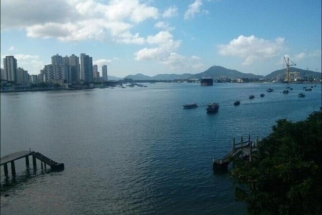 Full-Day Private Boat Tour in Santos with Barbecue and Drinks