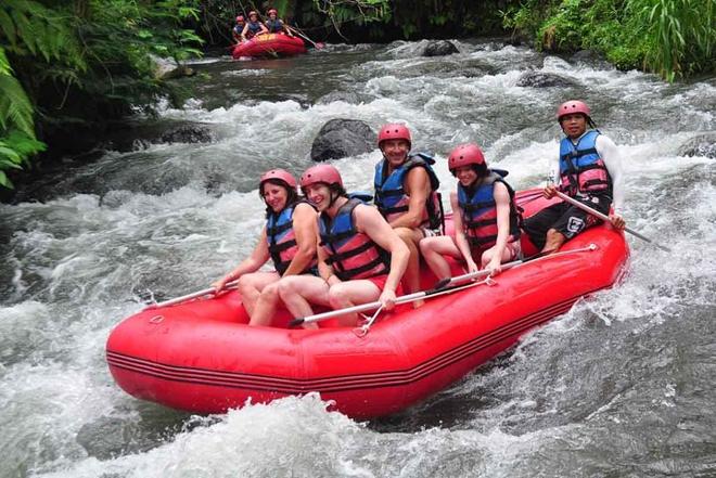 Telaga Waja River White Water Rafting Excursion