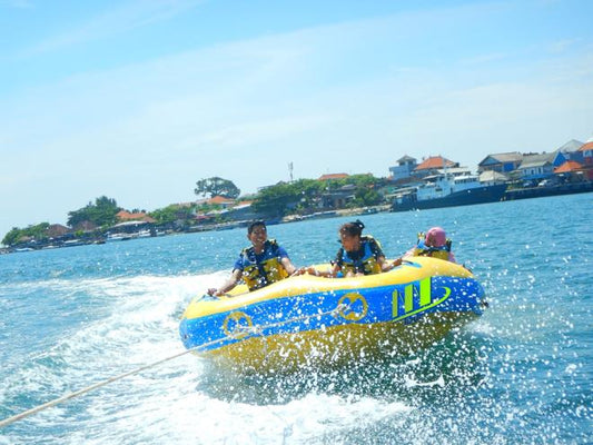 Nusa Dua Watersports Extravaganza: Parasailing, Tubing, and Diving Adventures