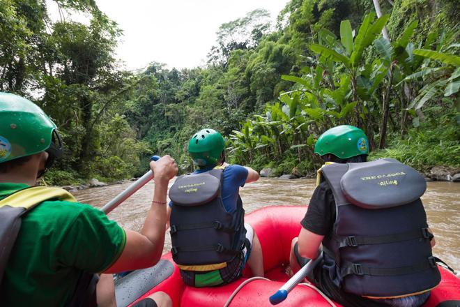 Ultimate Ubud Adventure: Private White Water Rafting and Bali Swing Experience with Hotel Pickup