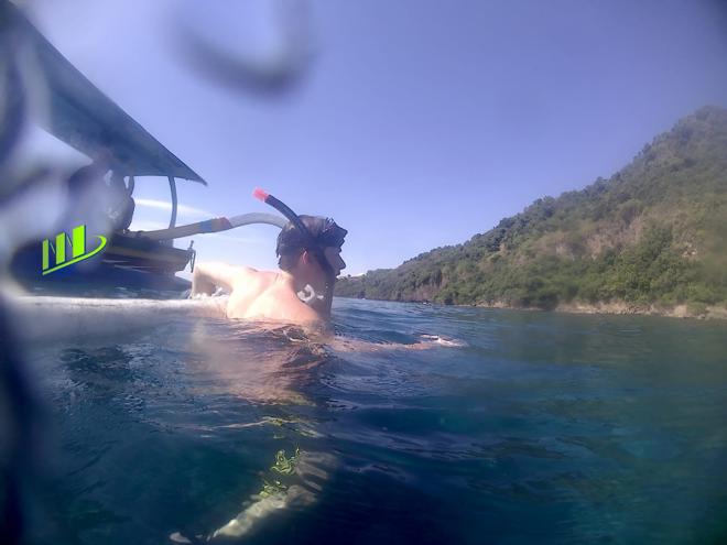 Snorkel Adventure at Blue Lagoon Bali and Kanto Lampo Waterfall Exploration