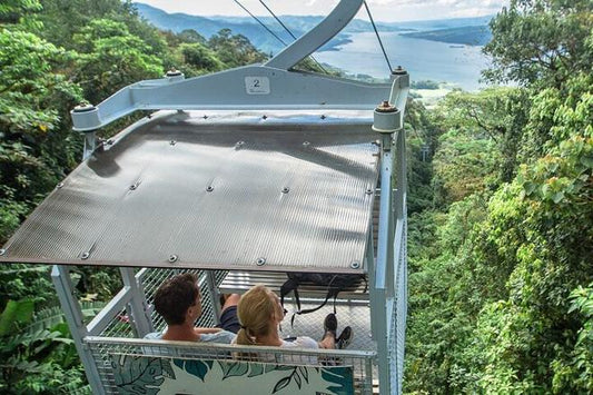 Private Arenal Volcano and Baldi Hot Springs Tour with Skytram Adventure from San Jose
