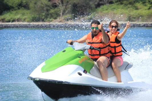 Nusa Dua Watersport Excitement: Parasailing Adventure and Jet Ski Experience with Hotel Pickup