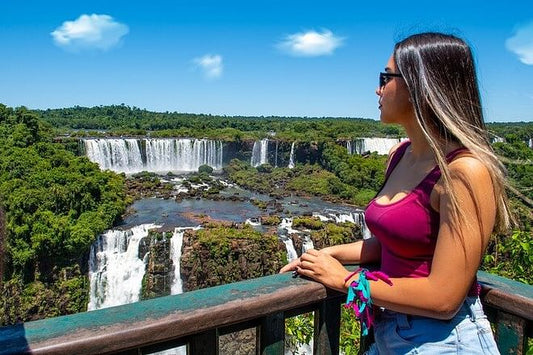 Brazilian Falls Adventure: Group Excursion with Boat Tour & Included Admission Tickets