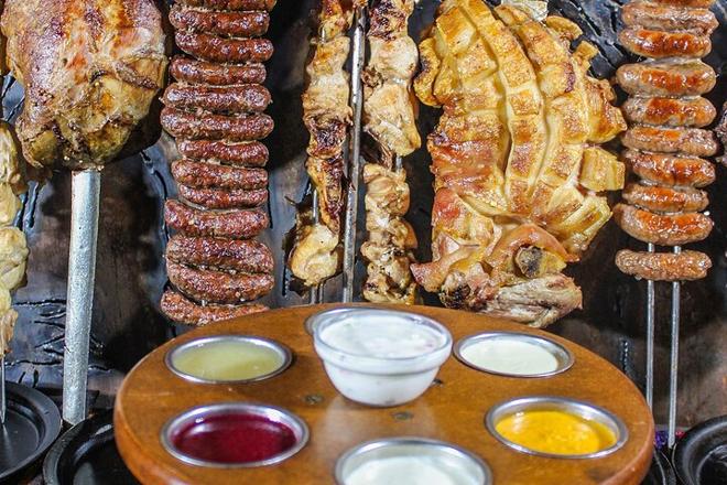 Savory BBQ Feast at The Carnivore Restaurant in Nairobi