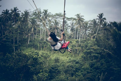 Ubud Adventure: Bali Swing and Full-Day Water Rafting Experience
