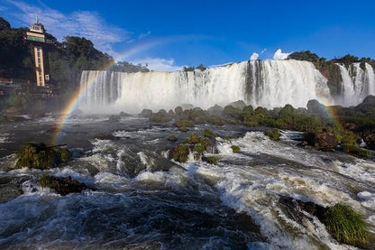 Iguassu Falls Round-Trip Airport Transfers with Brazilian Side Exploration and Macuco Safari Adventure