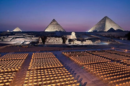 Giza's Iconic Pyramids Sound and Light Spectacular