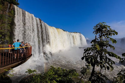 Iguassu Falls Round-Trip Airport Transfers with Brazilian Side Exploration and Macuco Safari Adventure