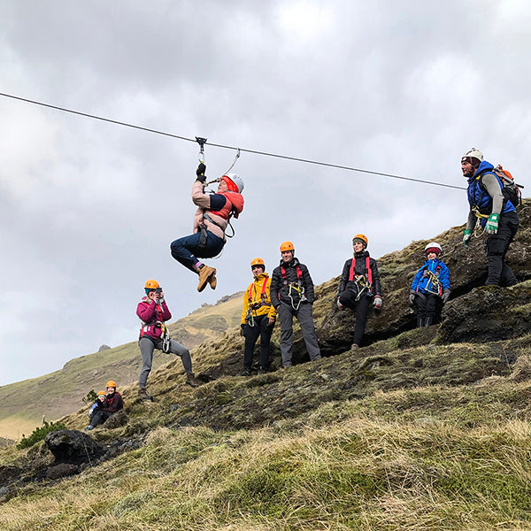 Zipline Adventure in Vik, South Iceland: Thrills Above Scenic Landscapes