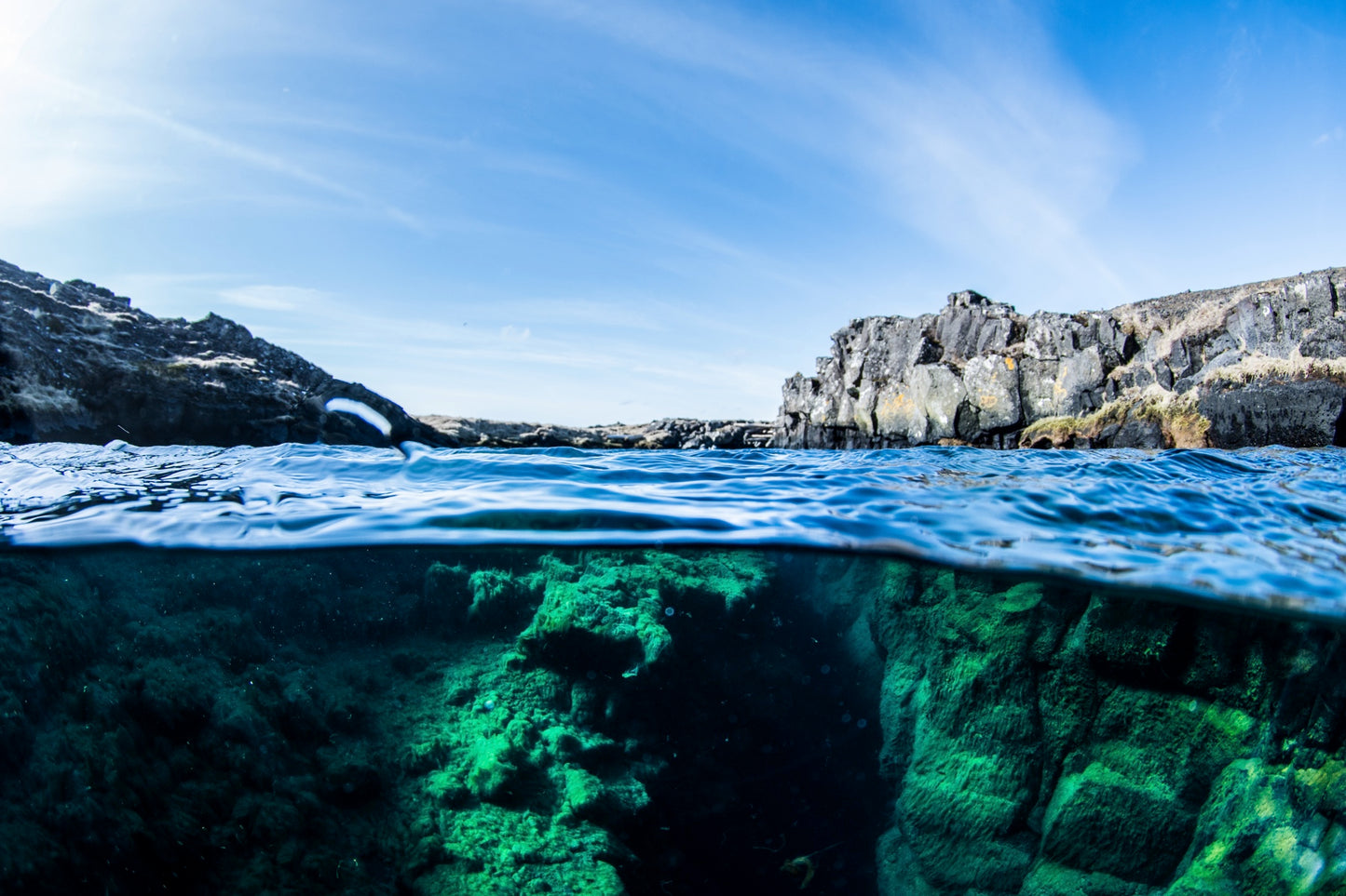 Exclusive Dive Experience in Bjarnagjá Fissure