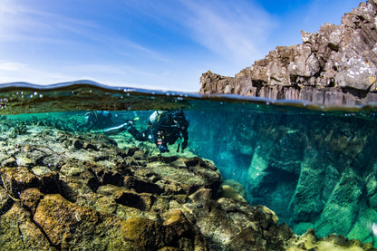 Ocean and Bjarnagjá Dive Adventure Combo